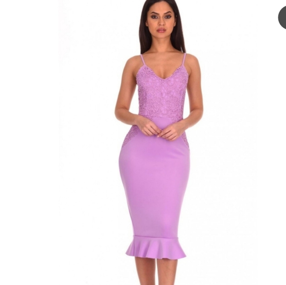 macys lilac dress